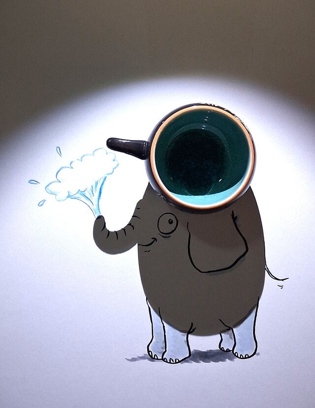 빛으로 빚은 기발한 상상