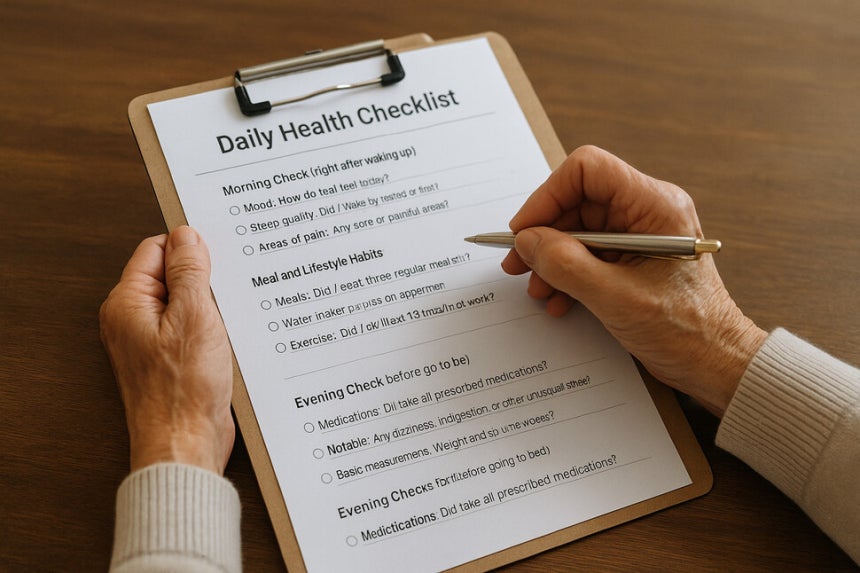 병원에 가서 “그냥 좀 아파요”라고 말하는 것보다 구체적인 기록을 제시하면 진료의 정확도가 획기적으로 높아진다.챗GPT 그림