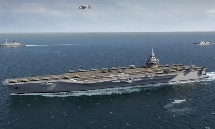 프랑스 신형 항공모함 상상도.프랑스 해군 누리집