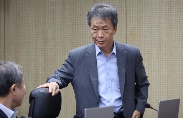 김용원 국가인권위원회 상임위원.류우종 기자 