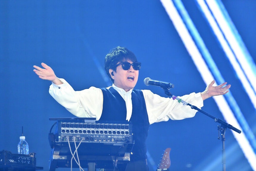 9월6일 진행된‘조용필,이 순간을 영원히’콘서트.한국방송 제공