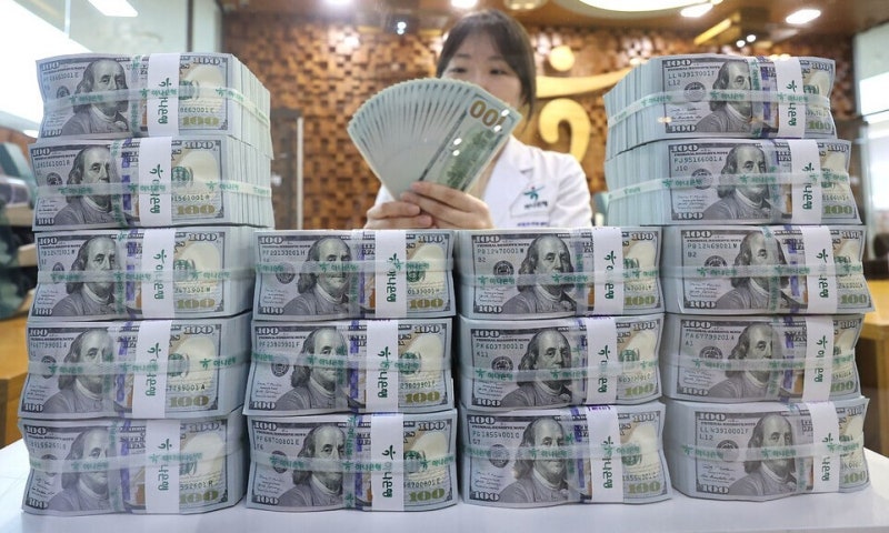 ‘환율 방어’에 12월 외환보유액 7개월 만에 감소