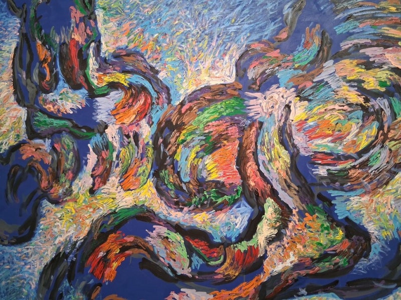 고흐에 열광했던 청년 광부, 우주와 인간 그린 대가가 되다