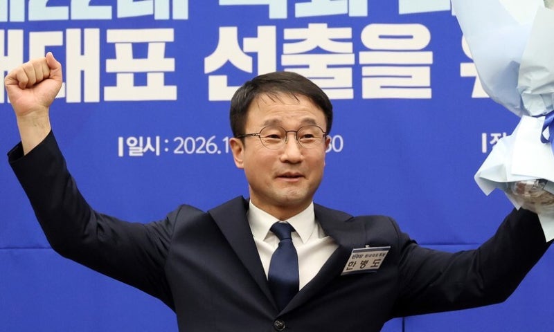 한병도, 민주당 원내대표 선출…“당내 혼란 수습할 것”