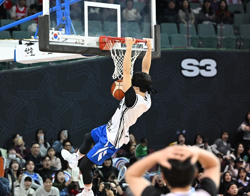 올스타전 명장면 ‘눈 가리고 덩크’는 어떻게 완성됐을까? 조준희 “눈 감고 연습”