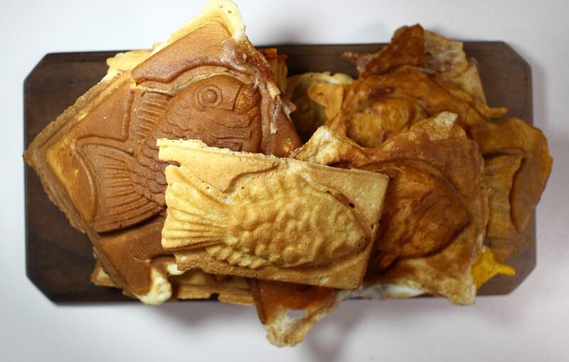 ‘서울붕어베이커리’에서 파는 다양한 맛의 붕어빵들.박미향 기자