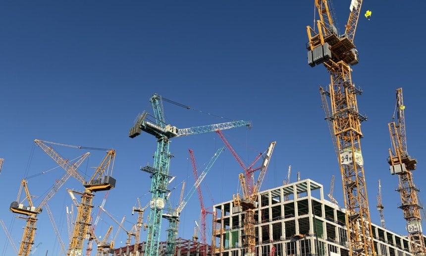 지난 22일 경기 용인시 원삼면 일반산업단지 내에 에스케이(SK)하이닉스의 용인 반도체 클러스터 1기 팹(반도체 공장)이 건설 중이다.박종오 기자