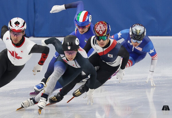황대헌 쇼트트랙 1500m 은메달 획득