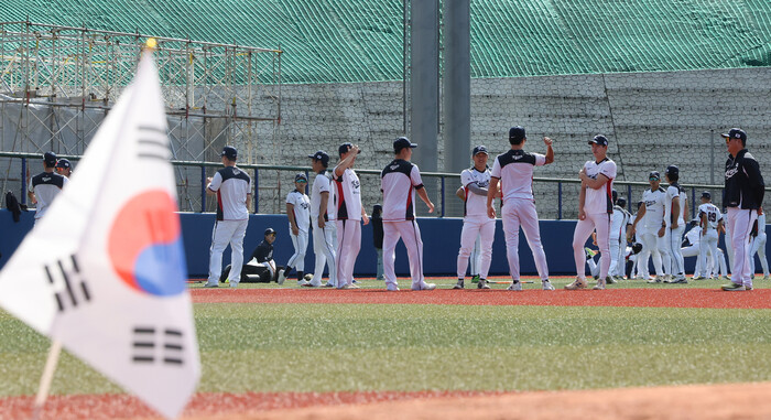 국외파 합류 ‘완전체’ WBC 대표팀, 일본 상대 ‘최종 모의고사’