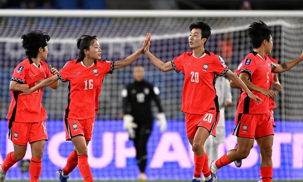 아시안컵 필리핀과 2차전 앞둔 한국 여자축구, 골 결정력이 관건