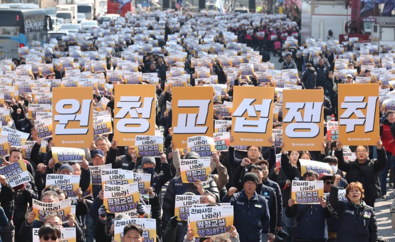 ‘노란봉투법’ 첫날 “진짜 사장 나와라” 억눌린 요구 분출