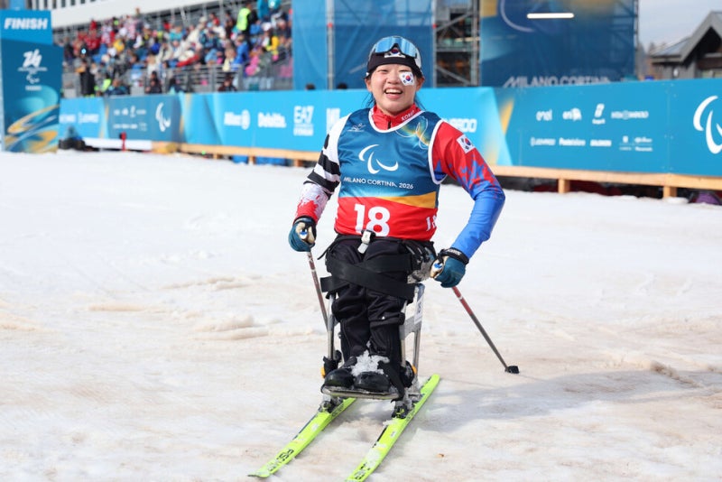 ‘금·은·은’ 김윤지 “넘어져도 아직 안 끝났다, 빨리 일어나야겠단 생각뿐”