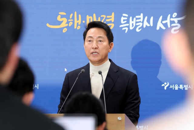 장동혁에 ‘2차전’ 벼르는 오세훈 “혁신선대위 반드시 관철”