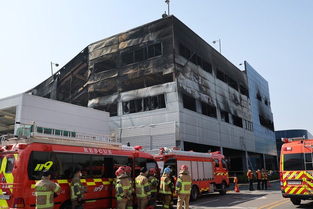 안전공업 ‘분진·기름때’ 탓 6건 화재 출동…직원들 “상습적 화재 있었다”