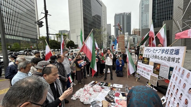 “반짝이던 미나브 아이들, 그 꿈에 책임을”…도쿄 울린 이란 초교 추도식