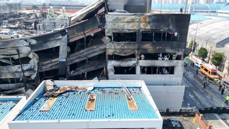 안전 공업 ‘경보기’ 누군가 강제로 껐다…‘탈출 골든타임’ 놓쳐