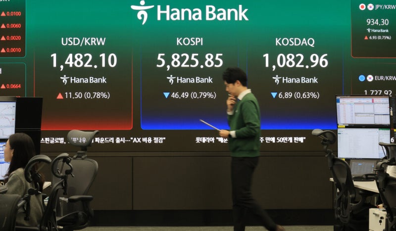 외국인, 3월 한국 주식·채권 56조 팔아치워…역대 최대