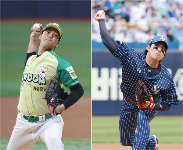 안우진·원태인, 에이스가 돌아왔다…LG 7연승·KIA 4연승