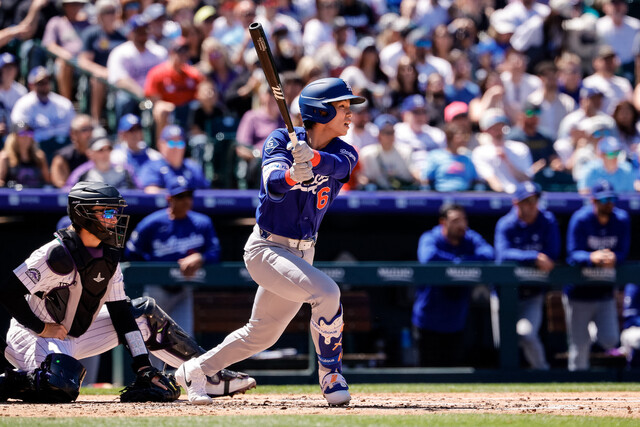 살아난 김혜성, 시즌 2호 ‘멀티 히트’…오타니, 51경기 연속 출루