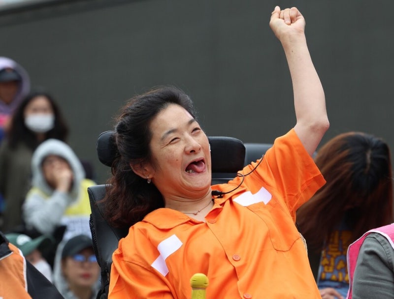 장애인이 출마선언하기 좋은 날…조상지 “밀려나지 않고 밀고 들어갈 것”