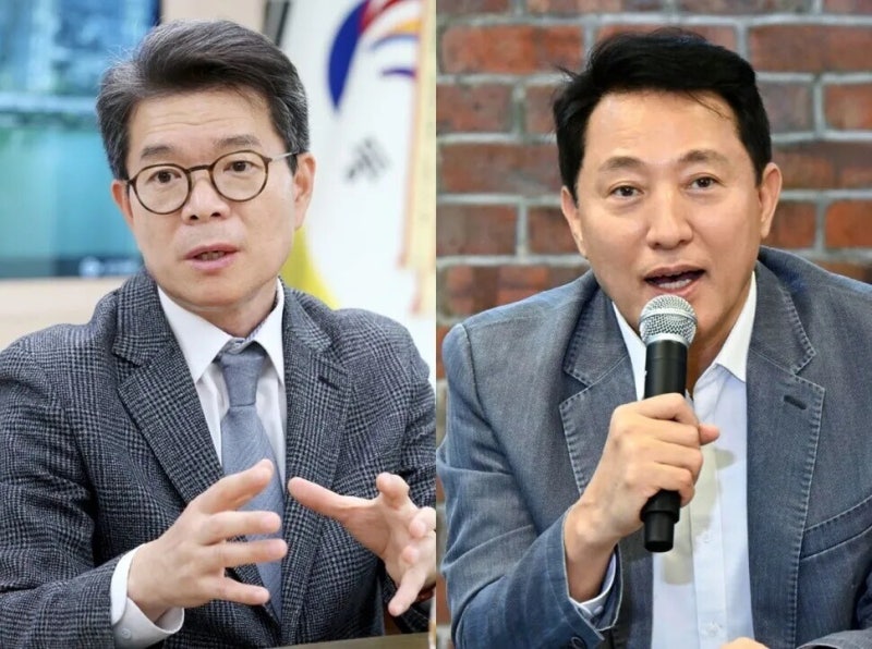 정 “오세훈, 토허제 즉흥해제 혼란”-오 “정원오, 1주택자도 갈라치기”