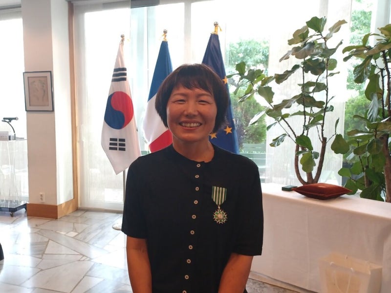 김금숙, 국내 만화작가 최초 ‘프랑스 문예공로 훈장’