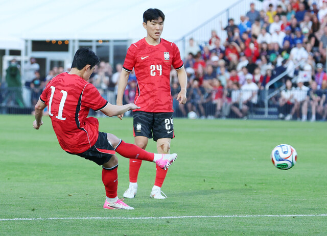 모의고사는 끝났다…홍명보호, 최종 평가전서 엘살바도르에 1-0 승리