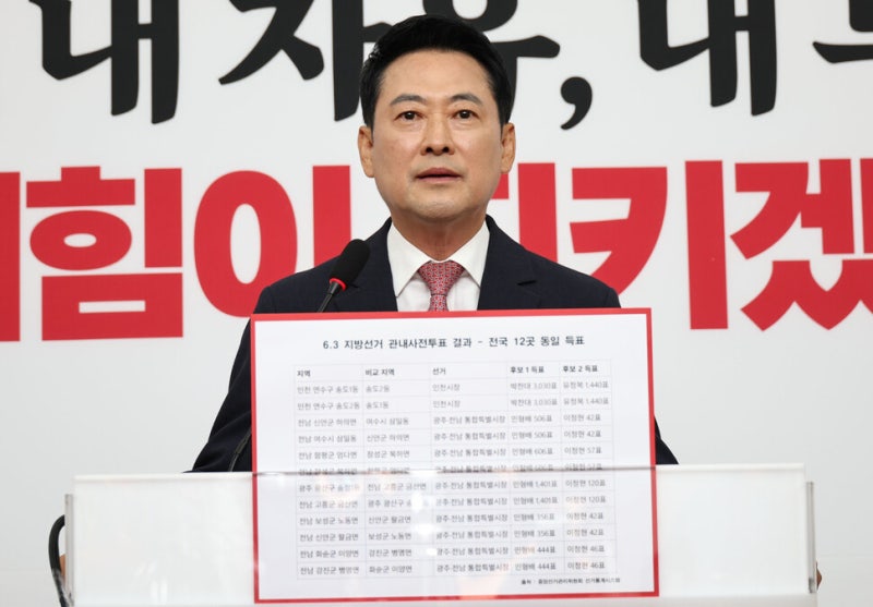 장동혁 무리수 논란…“재선거, 오세훈 그만두라는 얘기냐?”