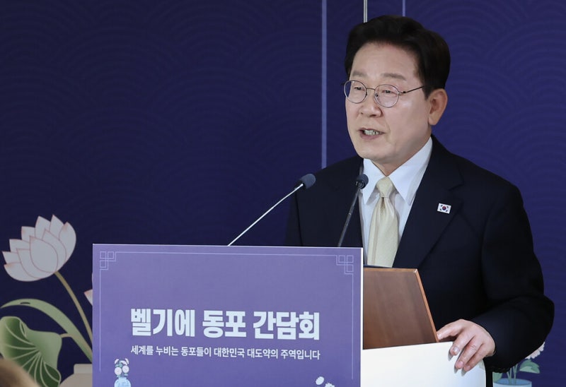 선거 직후 지지율 9.4%p 급락…이 대통령 “더 낮게, 더 포용하겠다”