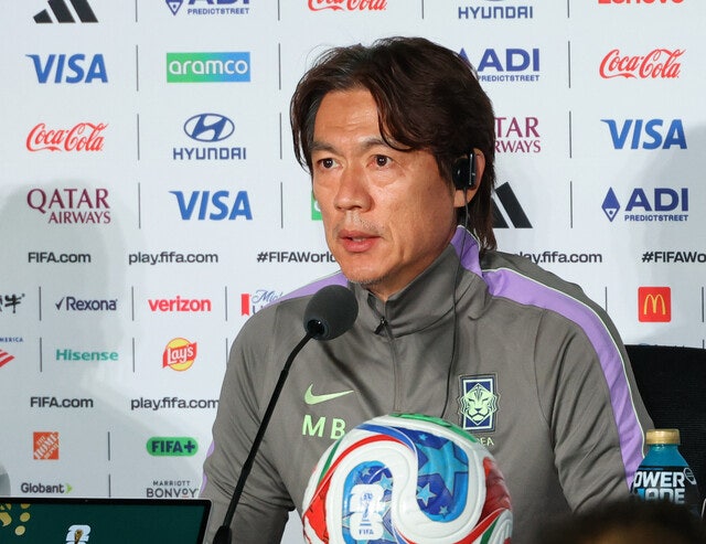 홍명보 “멕시코전 베스트11 완성…2002년 4강 넘었으면”