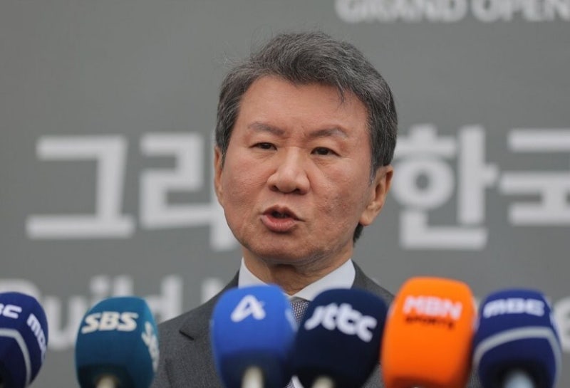 정몽규 사임 “모든 과오 제 책임”…13년 만에 축구협회장 물러나