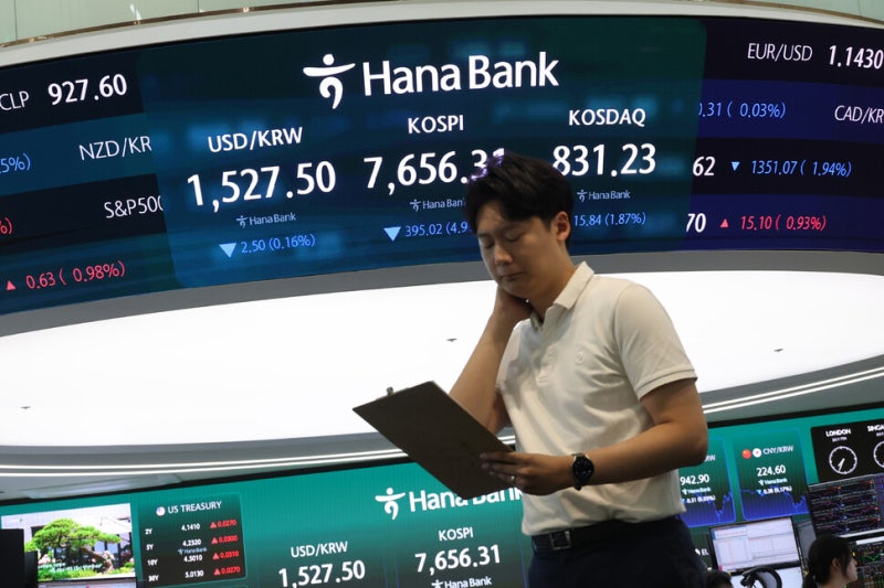코스피는 5% 폭락…“삼전 실적 선반영, 눈높이도 높아져”
