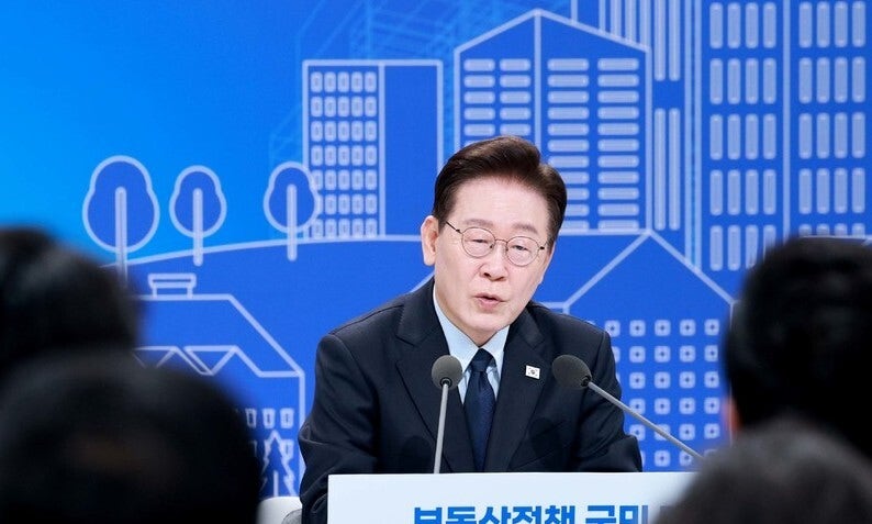 이 대통령 “택지 발굴 위해…수도권 헬기 타고 돌아볼 생각”