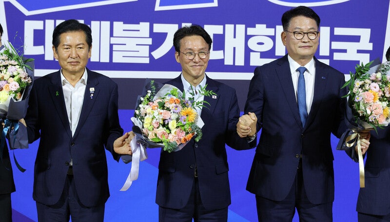 더불어민주당 당대표 후보들