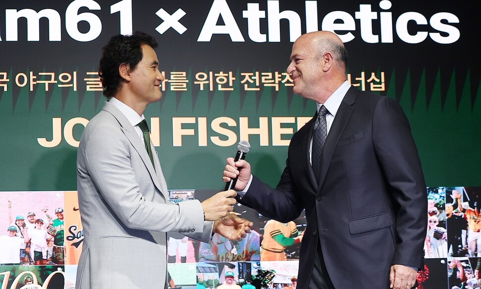 박찬호, MLB <b>애슬레틱스</b> 지분 확보…1026억원 투자