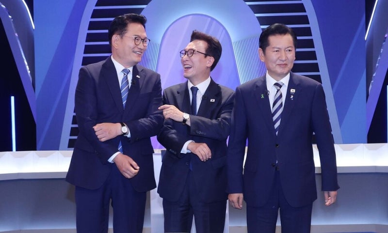 김민석 “반명” vs 정청래 “배신자”…신천지·레버리지까지 거친 공방