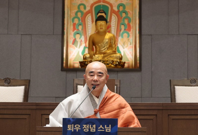정념 스님, 조계종 총무원장 출마 선언…“종단 폐쇄성에 신뢰 흔들려”