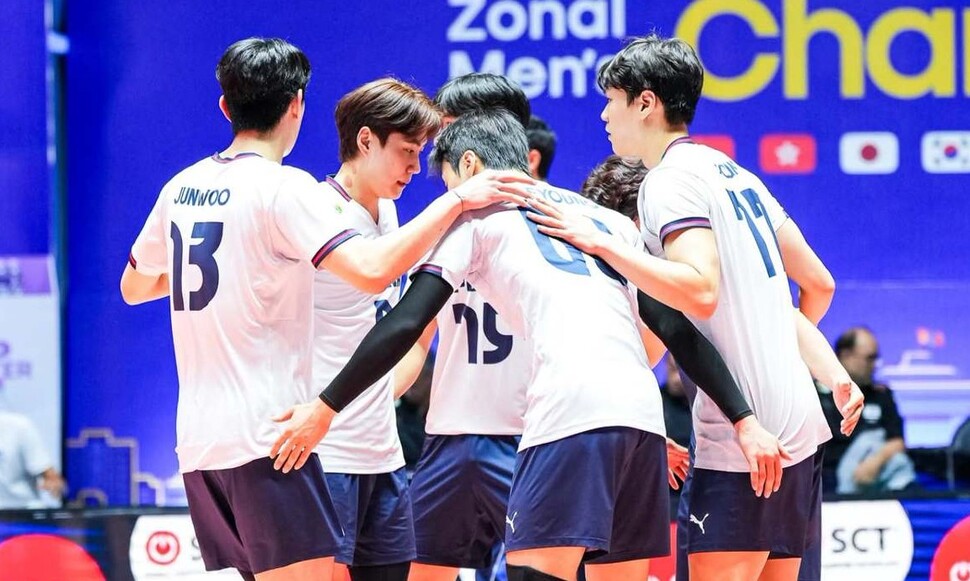남자<b>배구</b>, 마카오 3-0 완파…조 1위로 동아시아<b>선수</b>권 준결승 진출