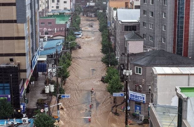 거제, 기상관측 사상 최고 ‘극한 폭우’…1명 사망·3명 부상