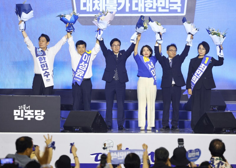 김민석 “국민 삶 책임지는 당으로”…‘당내 갈등 해소·총선 승리’ 과제
