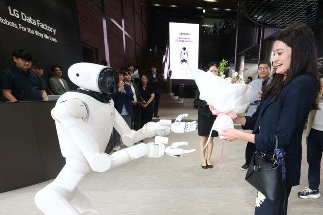 LG-엔비디아 ‘피지컬 AI 협력’ 가속…연내 12년치 데이터 수집