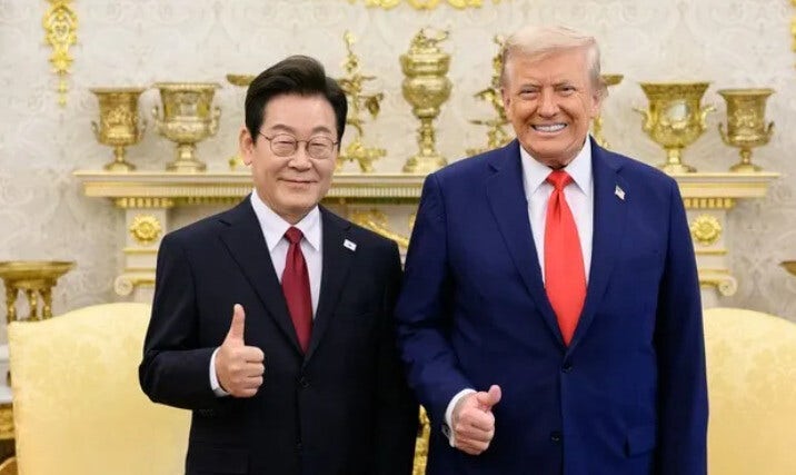 트럼프 띄운 이 대통령, 북미 지렛대로 평화체제 안착 기대