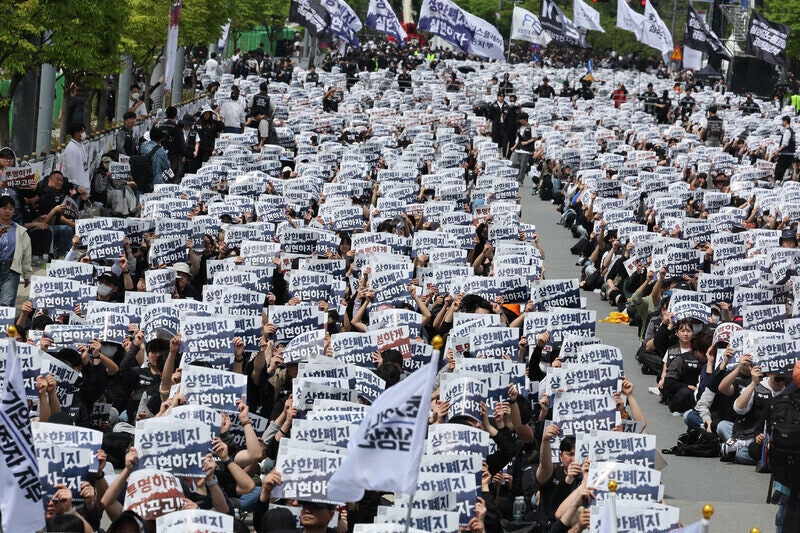 [사설] 쟁의대상 좁힌 시행지침, 노란봉투법 취지 역행한다
