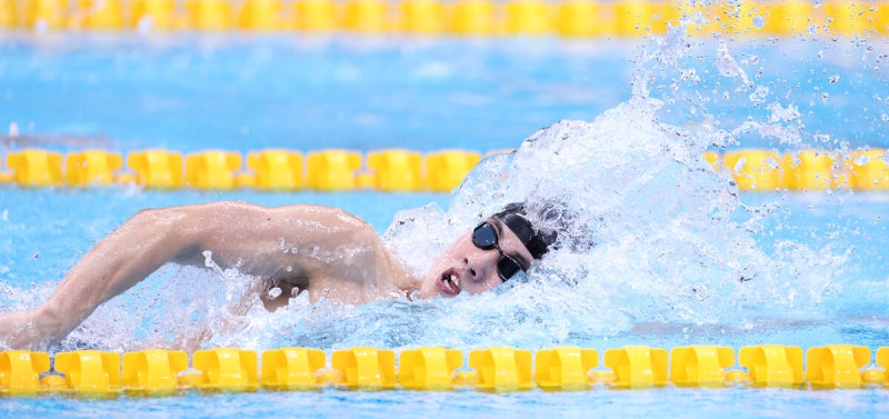 <b>황선우</b>, <b>자유형 200m</b> ‘은’…대회 2연패는 불발