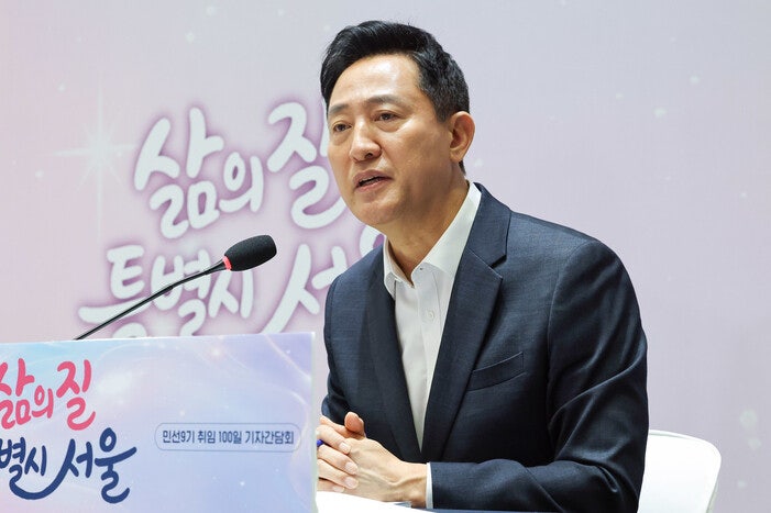오세훈, ‘주택 인허가 성과’ 내세운 정부 비판…재판엔 검찰 탓