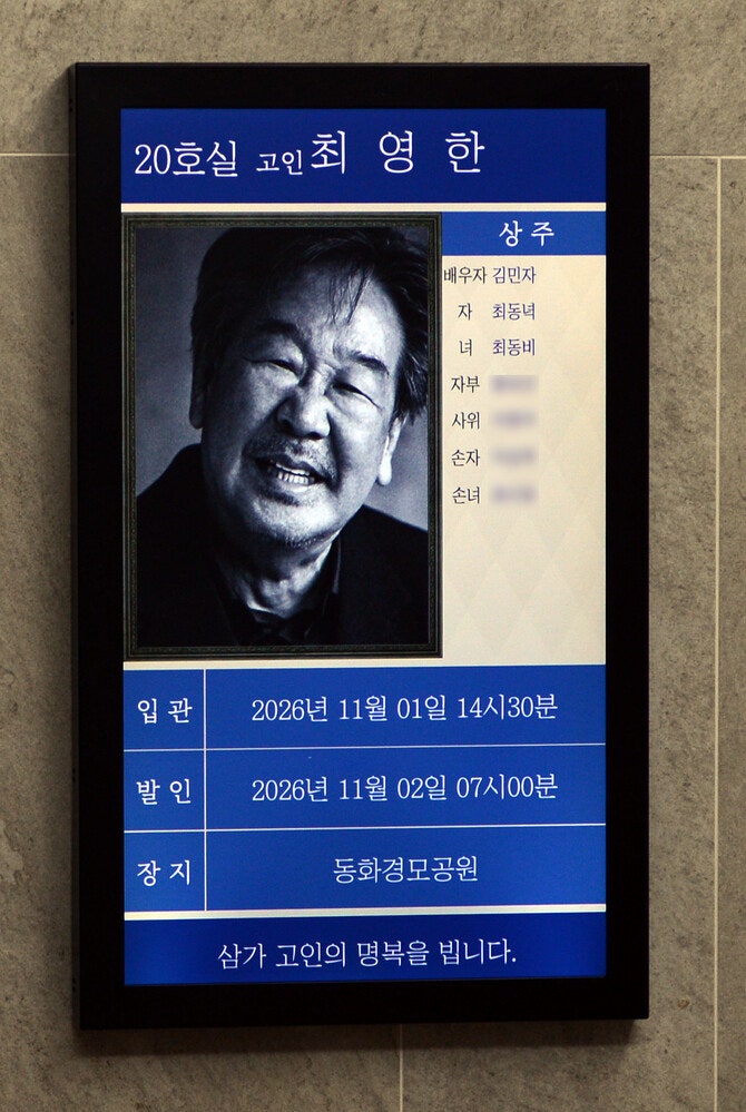 “밥상 위의 삶을 아껴주신 선생님”…<b>최불암 별세 추모</b> 물결