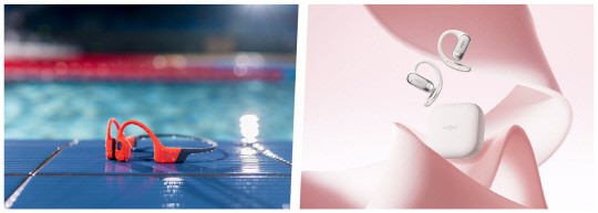 샥즈, <b>스포츠</b>·일상용 오픈형 <b>이어폰</b> 신제품 2종 출시