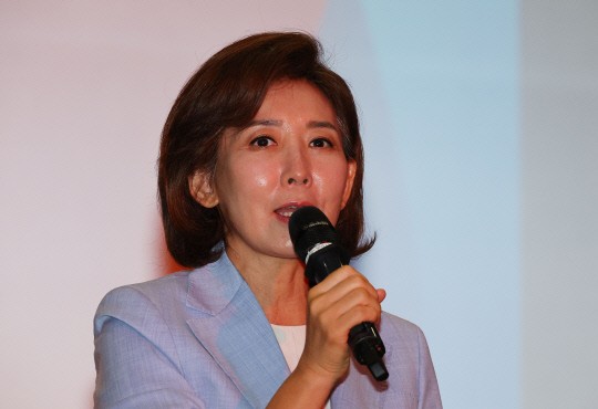 <b>한동훈</b> 직격한 <b>나경원</b> "왜 장관시절 보수우파 눈물 닦아주지 않았나"