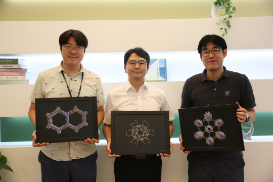 Research team of the Korea Institute of Energy Technology, Dr. Im Kang-hoon (from the left), Dr. Yoo Jung-joon, and Dr. Kim Hyun-wook.    