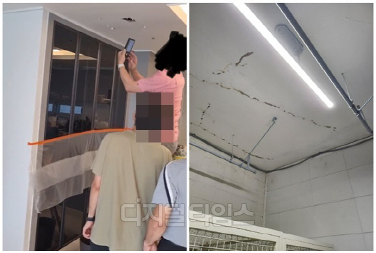 “똥 배관 터져” 광양 S 신축 아파트 ‘부실시공’ 충격…현장 사진 봤더니